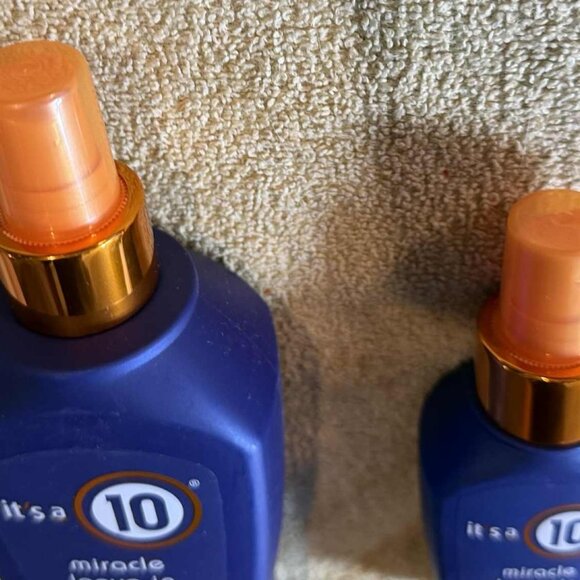 2 Bottles Brand New "It's a 10 Miracle Leave-In Plus Keratin Hair Product" - Picture 2 of 6